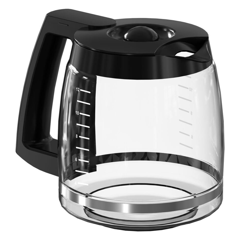 NEW - 12-Cup Glass Carafe for Cuisinart Coffee Maker Models DCC-1200, DCC-1100BK